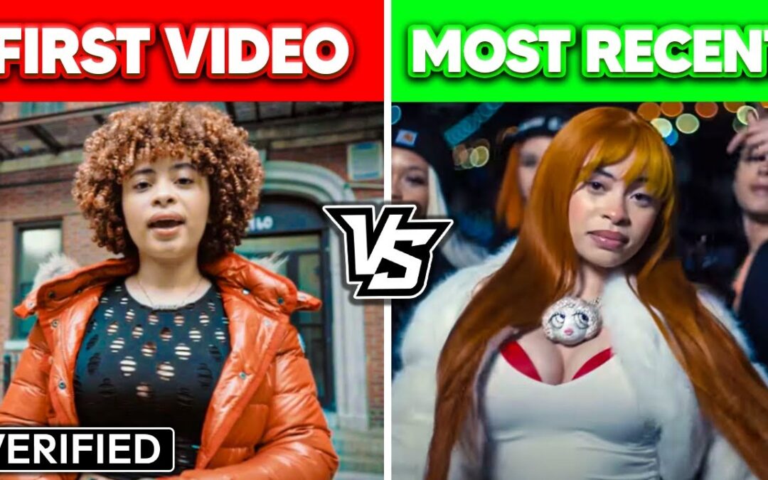 RAPPERS FIRST MUSIC VIDEO vs RAPPERS MOST RECENT MUSIC VIDEO